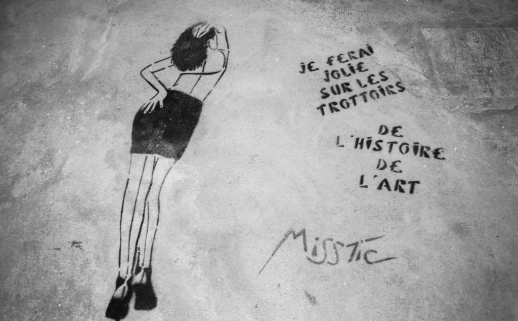 Paris Center Street Art from the 90's